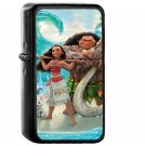Moana Disney Art Sea Anime Illustration Art - Oil Windproof Black Lighters Briquet Encendedor