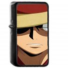One Piece Anime Japanese Manga - Oil Windproof Black Lighters Briquet Encendedor
