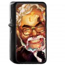 Studio Ghibli Face Art Illustration Love Anime - Oil Windproof Black Lighters Briquet Encendedor