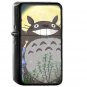 Totoro Forest Anime Cute Illustration Art - Oil Windproof Black Lighters Briquet Encendedor