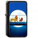 The Lion King Hakuna Matata Simba Disney Art - Oil Windproof Black Lighters Briquet Encendedor