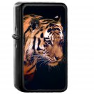 Tiger Dark Animal Love Nature - Oil Windproof Black Lighters Briquet Encendedor