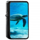 Turtle Sea Ocean Animal - Oil Windproof Black Lighters Briquet Encendedor