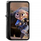 Zootopia Zudy Hopps Disney Art Cute Animal - Oil Windproof Black Lighters Briquet Encendedor