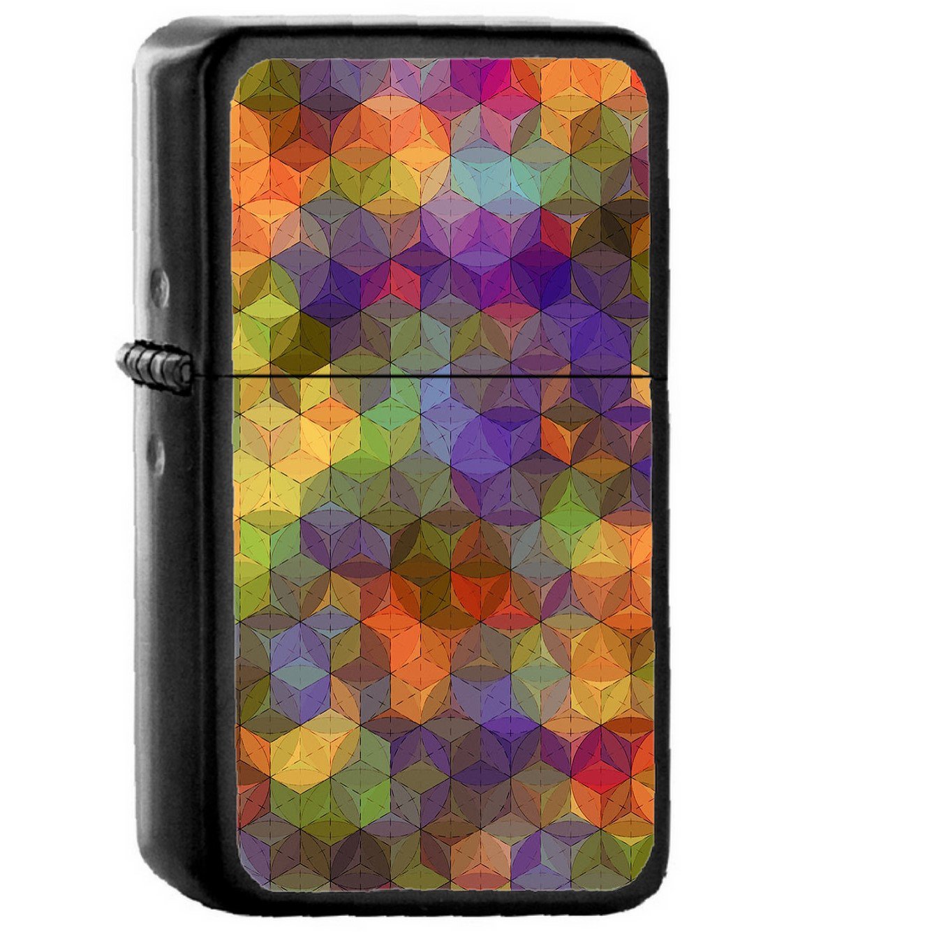 Space 12 Simon C Page - Oil Windproof Black Lighters Briquet Encendedor