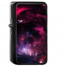 Space Art Star Galaxy Red Dark - Oil Windproof Black Lighters Briquet Encendedor
