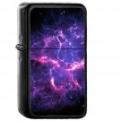 Space Astronomy Galaxy Dark Purple Star - Oil Windproof Black Lighters Briquet Encendedor