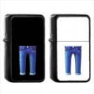 362 Jeans - (1pcs) Oil Windproof Black Emoji Emoticon Lighters