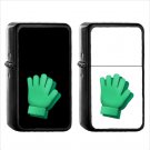 364 Gloves - (1pcs) Oil Windproof Black Emoji Emoticon Lighters