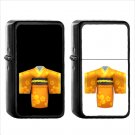 368 Kimono - (1pcs) Oil Windproof Black Emoji Emoticon Lighters