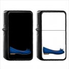 378 Flat Shoe - (1pcs) Oil Windproof Black Emoji Emoticon Lighters