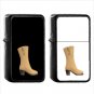 381 Womans Boots - (1pcs) Oil Windproof Black Emoji Emoticon Lighters