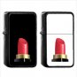 388 Lipstick - (1pcs) Oil Windproof Black Emoji Emoticon Lighters