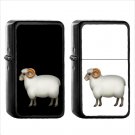 426 Ram - (1pcs) Oil Windproof Black Emoji Emoticon Lighters