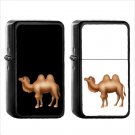 430 Bactrian Camel - (1pcs) Oil Windproof Black Emoji Emoticon Lighters