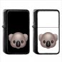 446 Koala - (1pcs) Oil Windproof Black Emoji Emoticon Lighters