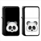 447 Panda Face - (1pcs) Oil Windproof Black Emoji Emoticon Lighters