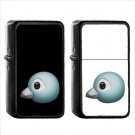 457 Bird - (1pcs) Oil Windproof Black Emoji Emoticon Lighters