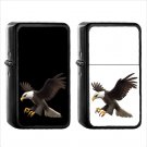 460 Eagle - (1pcs) Oil Windproof Black Emoji Emoticon Lighters
