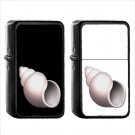 483 Spiral Shell - (1pcs) Oil Windproof Black Emoji Emoticon Lighters