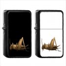 490 Cricket - (1pcs) Oil Windproof Black Emoji Emoticon Lighters
