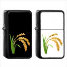 511 Ear Of Rice - (1pcs) Oil Windproof Black Emoji Emoticon Lighters