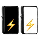 561 High Voltage Sign - (1pcs) Oil Windproof Black Emoji Emoticon Lighters