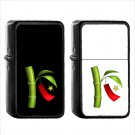 571 Tanabata Tree - (1pcs) Oil Windproof Black Emoji Emoticon Lighters