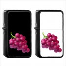 573 Grapes - (1pcs) Oil Windproof Black Emoji Emoticon Lighters