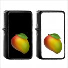 580 Mango - (1pcs) Oil Windproof Black Emoji Emoticon Lighters