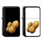 600 Peanuts - (1pcs) Oil Windproof Black Emoji Emoticon Lighters