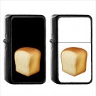 602 Bread - (1pcs) Oil Windproof Black Emoji Emoticon Lighters