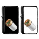 619 Burrito - (1pcs) Oil Windproof Black Emoji Emoticon Lighters