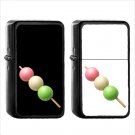 642 Dango - (1pcs) Oil Windproof Black Emoji Emoticon Lighters