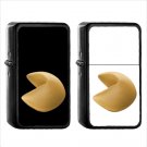 644 Fortune Cookie - (1pcs) Oil Windproof Black Emoji Emoticon Lighters