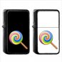 657 Lollipop - (1pcs) Oil Windproof Black Emoji Emoticon Lighters