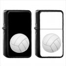 742 Volleyball - (1pcs) Oil Windproof Black Emoji Emoticon Lighters