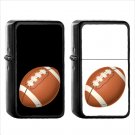 743 American Football - (1pcs) Oil Windproof Black Emoji Emoticon Lighters