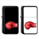754 Boxing Glove - (1pcs) Oil Windproof Black Emoji Emoticon Lighters