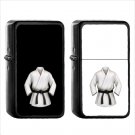 755 Martial Arts Uniform - (1pcs) Oil Windproof Black Emoji Emoticon Lighters