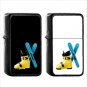 760 Ski Ski Boot - (1pcs) Oil Windproof Black Emoji Emoticon Lighters