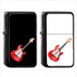 778 Guitar - (1pcs) Oil Windproof Black Emoji Emoticon Lighters