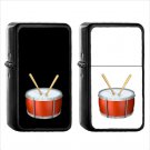 782 Drum Drumsticks - (1pcs) Oil Windproof Black Emoji Emoticon Lighters