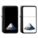 790 Mount Fuji - (1pcs) Oil Windproof Black Emoji Emoticon Lighters