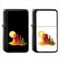793 Desert - (1pcs) Oil Windproof Black Emoji Emoticon Lighters