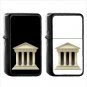 797 Classical Building - (1pcs) Oil Windproof Black Emoji Emoticon Lighters