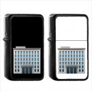 803 Office Building - (1pcs) Oil Windproof Black Emoji Emoticon Lighters
