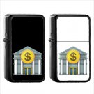 807 Bank - (1pcs) Oil Windproof Black Emoji Emoticon Lighters