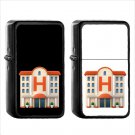 808 Hotel - (1pcs) Oil Windproof Black Emoji Emoticon Lighters