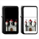 815 European Castle - (1pcs) Oil Windproof Black Emoji Emoticon Lighters